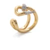 David Webb Rings*Bent Nail Ring, Polished