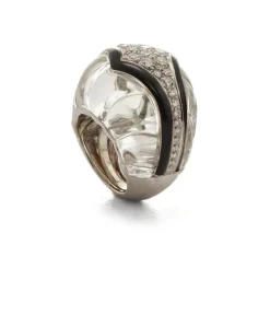 David Webb Rings*Black Tie Ring