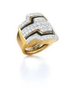 David Webb Rings*Cigar Band Ring