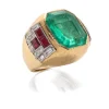 David Webb Rings*Coat of Arms Intaglio Ring