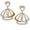 David Webb Earrings*Cosmo Earrings, Yellow Gold