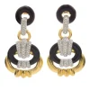 David Webb Earrings*Creole Hoop Earrings