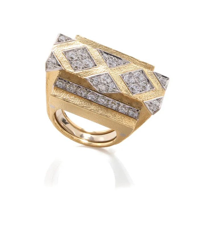 David Webb Rings*Cross Beam Ring
