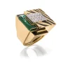 David Webb Rings*Cubist Tiger Stripe Ring
