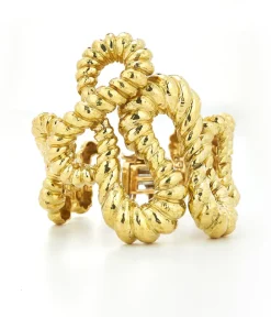 David Webb Bracelets*Curved Rope Bracelet