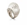 David Webb Rings*Dome Ring, Rock Crystal