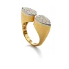 David Webb Rings*Double Pear Ring