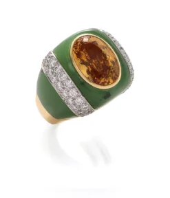 David Webb Rings*Double Stripe Ring