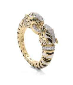 David Webb Bracelets*Double Tiger Bracelet