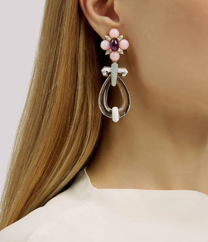 David Webb Earrings*Dusk Earrings