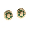David Webb Earrings*Emerald Earrings