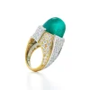David Webb Rings*Emerald Ring