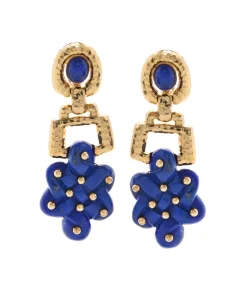 David Webb Earrings*Endless Knot Earrings