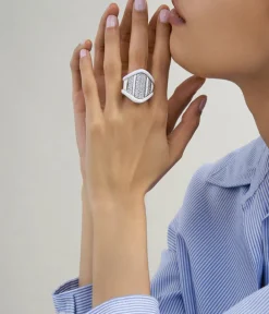 David Webb Rings*Escalator Ring