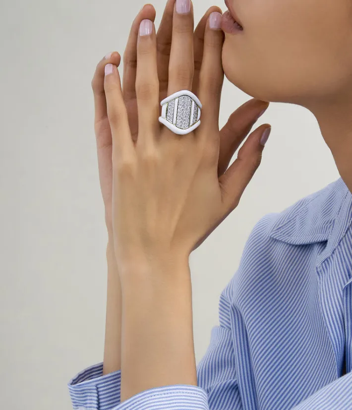 David Webb Rings*Escalator Ring