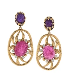 David Webb Earrings*Espalier Earrings