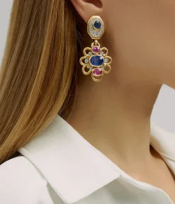 David Webb Earrings*Flora Earrings