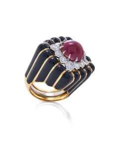 David Webb Rings*Fountain Head Ring