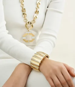 David Webb Bracelets*Furrow Cuff with Diamonds