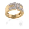 David Webb Rings*Gold Gap Ring