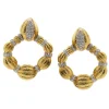 David Webb Earrings*Harvest Hoop Earrings