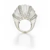David Webb Rings*Hutton Ring, Rock Crystal