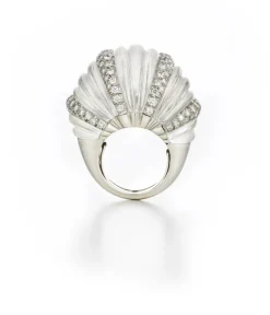 David Webb Rings*Hutton Ring, Rock Crystal