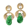 David Webb Earrings*Jade Earrings