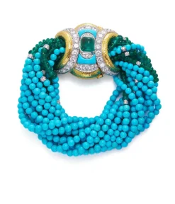 David Webb Bracelets*Khonsu Bracelet, Emerald