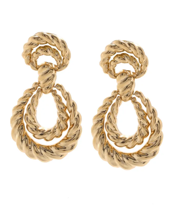 David Webb Earrings*Lasso Earrings