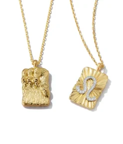 David Webb Necklaces*Leo Zodiac Pendant Necklace, Diamonds