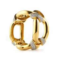 David Webb Bracelets*Link Bracelet, Diamonds
