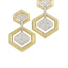 David Webb Earrings*Madison Hexagon Earrings