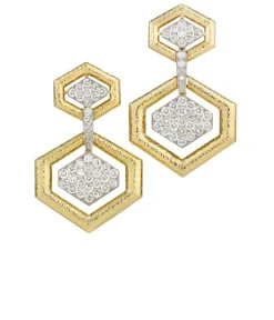 David Webb Earrings*Madison Hexagon Earrings