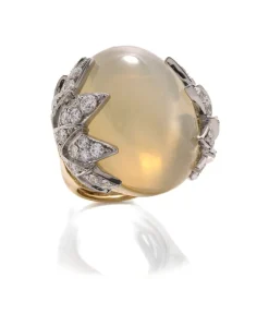 David Webb Rings*Moonstone Ring