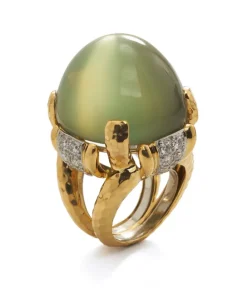 David Webb Rings*Moonstone Ring