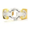 David Webb Bracelets*Olympus Cuff, Rock Crystal