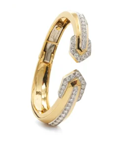 David Webb Bracelets*Park Avenue Arrow Bangle, 18K Polished Gold