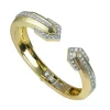 David Webb Bracelets*Park Avenue Arrow Bangle, 18K Hammered Gold