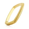 David Webb Bracelets*Quad Bangle, Hammered 18K Gold