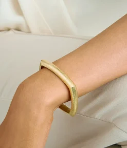 David Webb Bracelets*Quad Bangle, Hammered 18K Gold