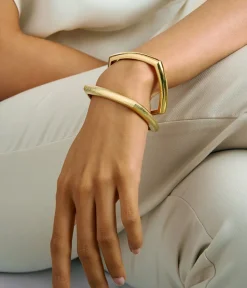 David Webb Bracelets*Quad Bangle, Polished 18K Gold