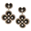 David Webb Earrings*Quatrefoil Earrings