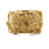 David Webb Bracelets*Repoussé Gorilla Cuff