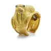 David Webb Bracelets*Repoussé Walrus Cuff