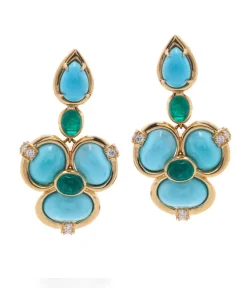 David Webb Earrings*Shangri-La Earrings