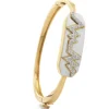 David Webb Bracelets*Skip Bracelet, White Enamel