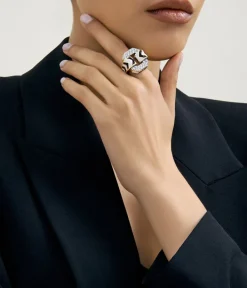 David Webb Rings*Small Chevron Ring