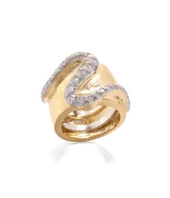 David Webb Rings*Squiggle Ring