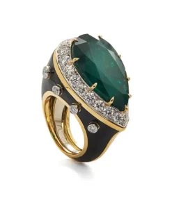 David Webb Rings*Stud Ring